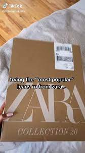 Trying The Most Popular Jeans From Zara Video Popular Jeans Zara Outfit Ideas Zara Jeans