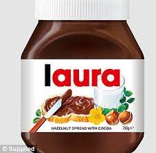 You should make a label that represents your brand and creativity, at the same time you shouldn't. Personalised Nutella Labels Land In Australia But You Have To Print Them Yourselves Daily Mail Online
