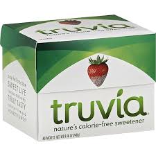truvia calorie free sweetner from the