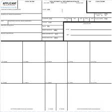 Standard fbi fingerprint form used for applicant and background checks. Applicant Fingerprint Card Form Fd 258 U S Government Bookstore