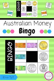 Australian Money Bingo Money Bingo Australian Money Bingo Cards Printable