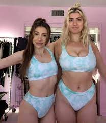I have small boobs & my friend has big boobs - we tried the same 4 bikinis,  we both look hot | The US Sun
