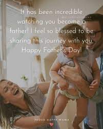 Thank you for always taking up my side in any argument and saving me from mom's scolds till now! 70 Best Happy First Father S Day Quotes And Sayings With Images