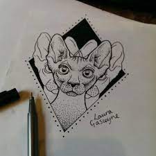 Sphynx Cat Tattoo Design Cat Tattoo Designs Cat Tattoo Sphynx Cat Tattoo Design
