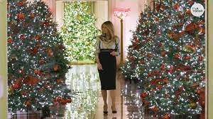 The white house 1600 pennsylvania ave nw washington, dc 20500 wh.gov. Melania Trump White House Christmas Decor Video Posted After Recording