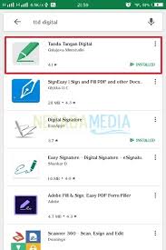 3 Cara Membuat Tanda Tangan Digital Di Android 100 Work