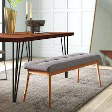 Make mealtimes more inviting with comfortable and attractive dining room and kitchen chairs. Upholstered Dining Bench Wayfair