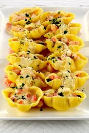 Shrimp Newberg Stuffed Shells Recipe Recipes Shrimp Newburg Best Pasta Recipes