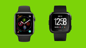 Apple Watch Series 4 V Fitbit Versa Comparing Two Of The