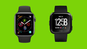 apple watch series 4 v fitbit versa comparing two of the