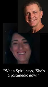 During a live online demonstration, Spirit stepped forward, her uncle, full  of pride and personality. 💫 He said, “Tell her I’m proud, she became a  paramedic and owns restaurants, just like I used to.” ...