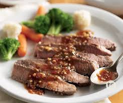 This Freezer Meal Recipe For London Broil Is So Easy And Flavorful Grilled Stea In 2020 Tastefully Simple Freezer Meals Easy London Broil Recipe London Broil Recipes