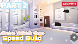 Usually, such houses acquire large glazing coverage and therefore not experience the lack of natural light. Modern Futuristic House Part 2 Speed Build Roblox Adopt Me Youtube