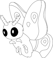 Color in this picture of a moth and others with our library of online coloring pages. Moth Kids Coloring Page Great For Beginner Coloring Book 2514280 Vector Art At Vecteezy