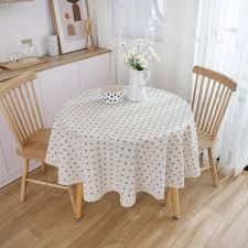 We believe that dining room tablecloth exactly should look like in the picture. Buy Cotton Linen Home Decoration Round Tablecloth Hotel Dining Room Dustproof At Affordable Prices Free Shipping Real Reviews With Photos Joom