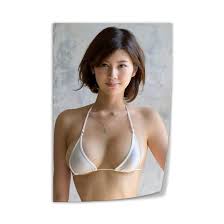 Japanese Model Suzume Mino Art Sexy Poster1Wall Poster Art Canvas Print  Living Room Office Bedroom Aesthetic Poster08x12inch(20x30cm) Unframe-style  : Amazon.ca: Home
