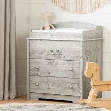 I love the yellow tool cart (post found here at ohdeedoh) and i'll hopefully snatch up one of these for the nursery. South Shore Aviron Changing Table With Drawers Seaside Pine Blueberry Walmart Canada