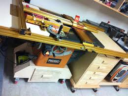 Ridgid Table Saw R4511 Mobile Base Ridgid Table Saw Table Saw Table Saw Fence