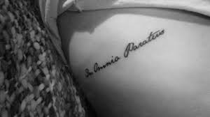 Worldwide shipping available at society6.com. In Omnia Paratus Rib Tattoo Jane Austen Writing Gilmore Girls Quote Tattoos Girls Tattoo Quotes Latin Tattoo