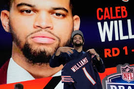 Caleb Williams off to Bears as top overall pick