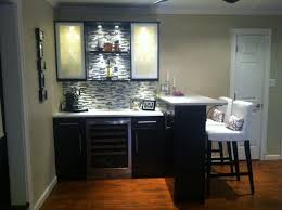 Save time and money with stock kitchen cabinets from lowe s. Paul Wine Bar Lowe S Back Splash Home Depot Granite Counter Ikea Cabinets And Bar Stools Bars For Home Ikea Bar Basement Makeover