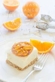 No Bake Orange Cheesecake Bars Recipe Orange Cheesecake Bars Orange Baking Cheesecake Bars