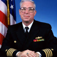 Portrait: US Navy (USN) Captain (CAPT) Raymond W. Addicott (covered)