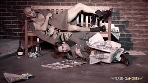 Horny homeless guys get to fuck a cop together - XNXX.COM