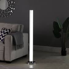 Orren Ellis Branton 49 Led Column Floor Lamp Reviews Wayfair