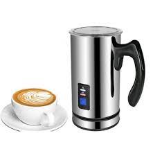 Durability and performance meets affordability! Biolomix Stainless Steel Milk Foam Machine Coffee Machine 220v Electric Milk Frother Foamer Milk Warmer Foam Latte Cappuccino Bu
