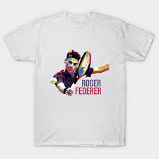 Huo zao graphic of roger federer t shirt for men. Roger Federer Pop Art Roger Federer T Shirt Teepublic