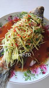 Kuah kuning kepala ikan kerapu bahan : Resepi Ikan Siakap Kerabu Mangga Resepi Merory Sedap Betul
