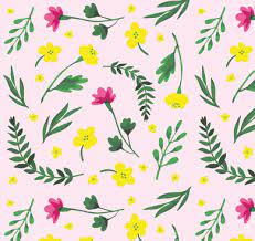 Some great wedding flower summer clipart drawing clipart flower clipart round design water flowers leaf art spring flowers floral watercolor. Flower Leaves Pattern Free Vector Download 31 441 Free Vector For Commercial Use Format Ai Eps Cdr Svg Vector Illustration Graphic Art Design