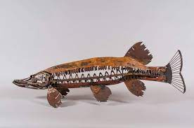 Pin On Yard Art Fish