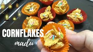 Bakar di dalam oven selama 10 minit pada suhu 150 celsius. Resepi Cornflakes Madu Tersangat Mudah Youtube