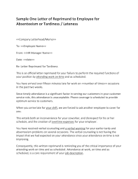 Reprimand letters for unauthorized absence from duty. 50 Effective Letters Of Reprimand Templates Ms Word á… Templatelab