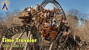 Time Traveler Grand Opening Queue Off Ride At Silver Dollar City Youtube
