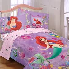 Disney S Little Mermaid Sea Dance Reversible Comforter Twin Full Walmart Com Little Mermaid Bedroom Girl Beds Ariel Bedding