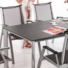 Kettler edge gartentisch 160x95cm aluminium hpl silber grau. Kettler Edge Gartentisch 160x95cm Aluminium Kettalux Plus Anthrazit Anthrazit Schieferoptik Garten Und Freizeit