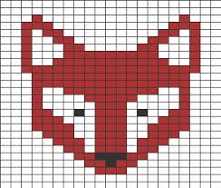 Quadrillage Pixel Animaux Renard Fair Isle Knitting Patterns Knitting Charts Baby Knitting Patterns
