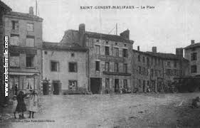 Latitude n 45° 20' 24 longitude e 04° 25' 13 elevation 980 m. Photos Et Cartes Postales Anciennes De Saint Genest Malifaux 42660