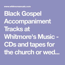 Gospelchor | die hymne des königreichs: Black Gospel Accompaniment Tracks At Whitmore S Music Cds And Tapes For The Church Or Wedding Soloist Gospel Music Cds Music