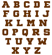List of all 26 letters in the english alphabet with names (words), pronunciation, number, capital and small letters from a to z. 7 Best 5 Inch Printable Letters A Z Printablee Com