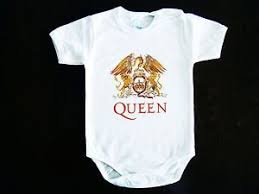 Queen Band Logo Baby Bodysuit Onesie One Piece Clothing Rock Hard Funk Ebay Cool Baby Clothes Baby Band Tees Baby Band Shirt