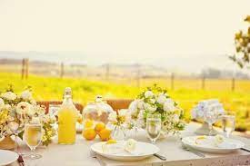My Lemony Yellow Napa Valley Bridal Shower Inspired By This Spring Wedding Tablescapes Wedding Themes Spring Spring Wedding Colors