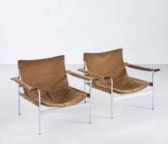 hans konecke pair of d 99 l sling lounge chairs chair chair design modern lounge chairs