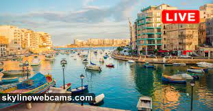 A beach, with real sand. Live Cam Spinola Bay