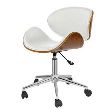 white home office mid century modern classic mid back desk chair mid century modern desk white desk chair chair