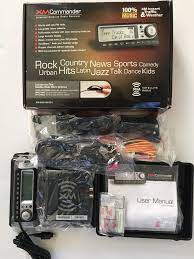 New Open Box Xm Commander Universal Satellite Radio Receiver Xm Rvr Fm 001 Terk Radio Satellites Fm Radio
