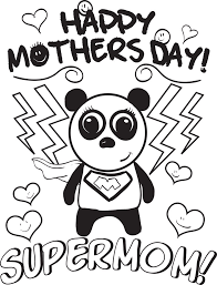 All 11 pages are located in one convenient pdf. Printable Supermom Mother S Day Coloring Page For Kids Supplyme